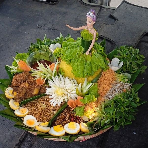 nasi tumpeng barbie bintaro