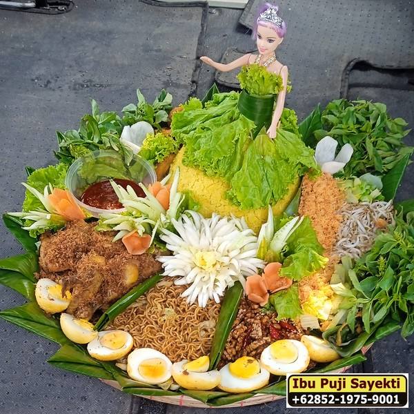 nasi tumpeng barbie